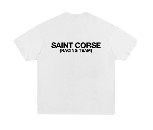 Saint Corse Racing Team T-Shirt – White