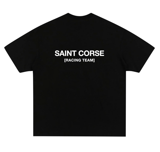 Saint Corse Racing Team T-Shirt – Black